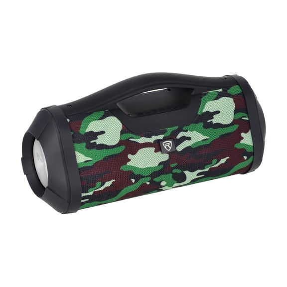 Rockville RPB-XL Portable Camo Bluetooth Speaker Boombox USB/Powerbank/SD/Aux