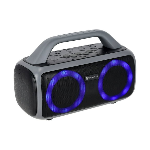 Rockville RPB50 Large and Loud Portable Bluetooth Speaker with LED+Long Battery