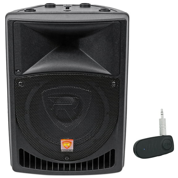 Rockville RPG8 8" Powered Active 400 Watt 2-Way DJ PA Speaker w/Bluetooth