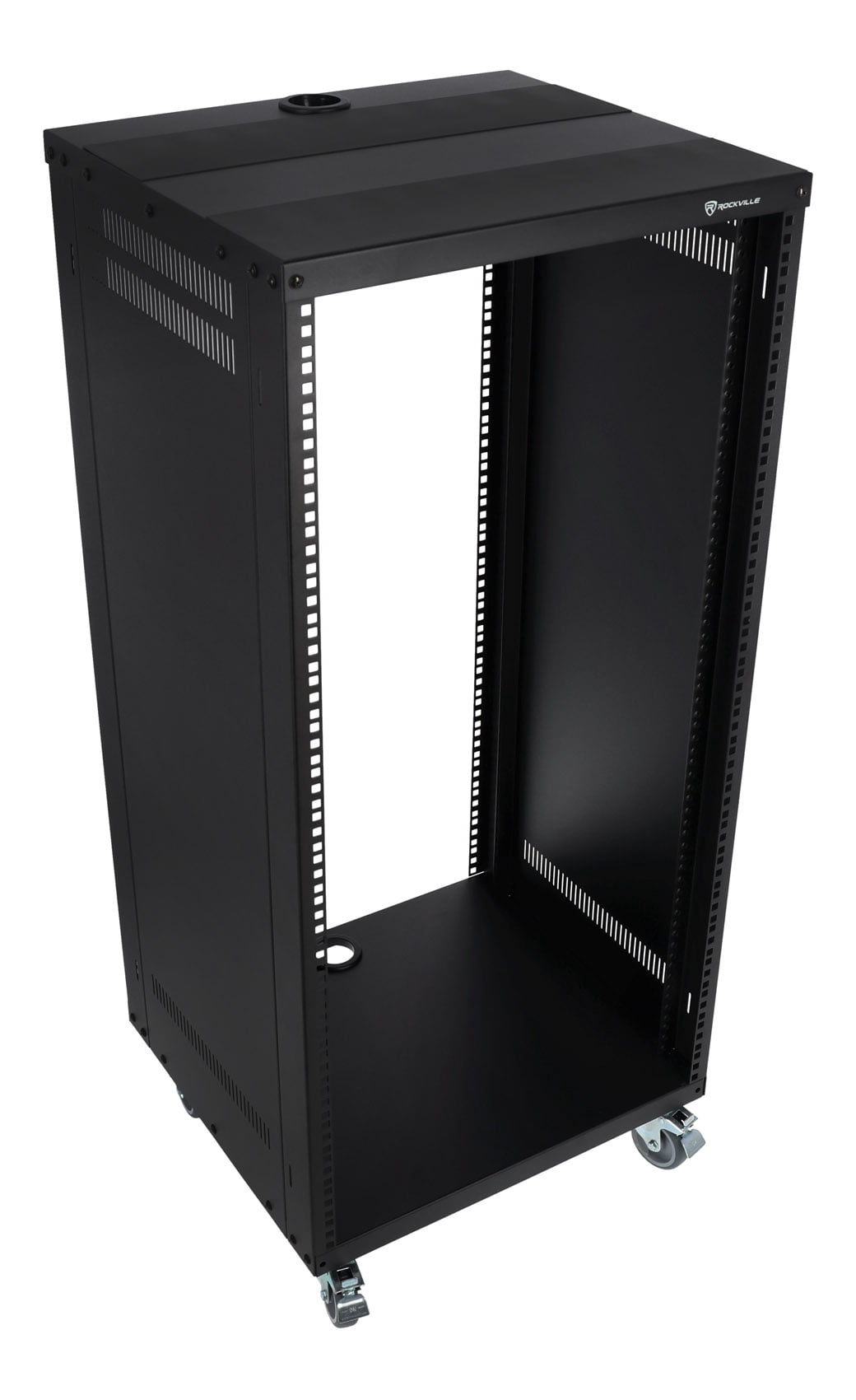 22u Rack Case Rockville RR22U 22U Live Sound/Recording Studio Rack Case, 440lb Load ...
