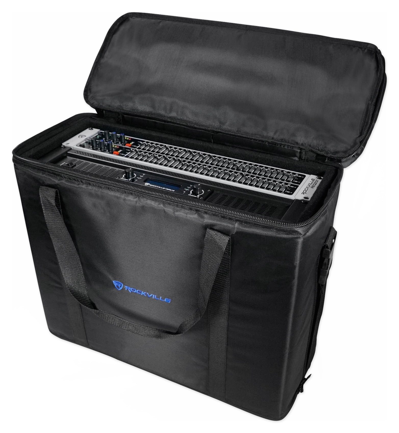 Rockville RRB45 4U Rack Bag Double-Sided Case with 16