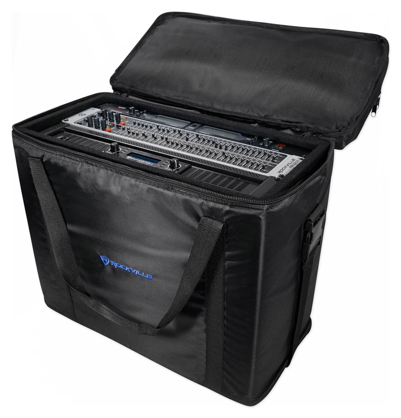 Rockville RRB55 5U Rack Bag Double-Sided Case with 16