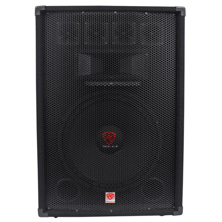 Rockville 15” 3-Way 1500 Watt 4-Ohm Passive DJ/Pro Audio