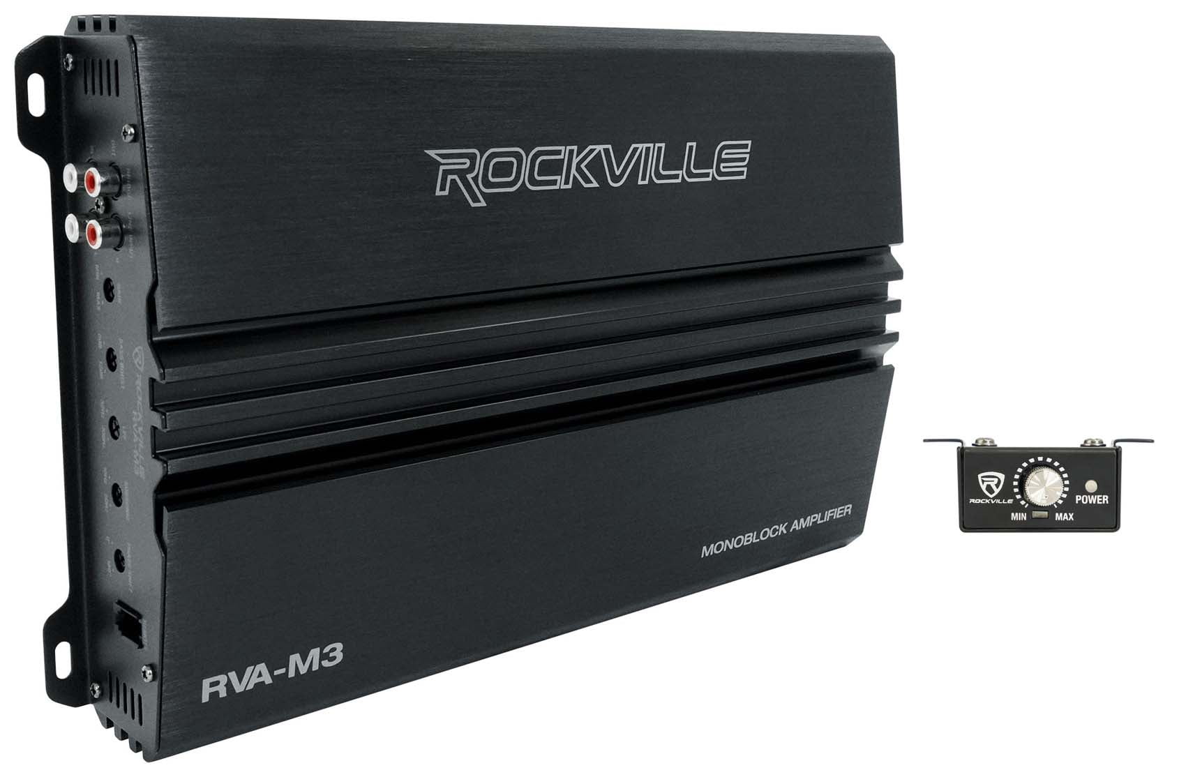 Rockville RXD-F30 Micro Car/ATV Amplifier 2400w Peak 4 Channel 4x150W/CEA Rated - View #9