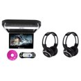 thumbnail image 1 of Rockville RVD10HD-BK 10.1" Flip Down Monitor DVD Player w/HDMI , USB+Headphones, 1 of 15