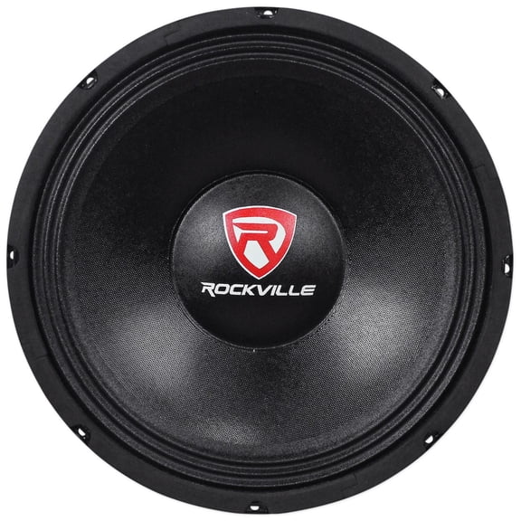 Rockville RVP12W4 600 Watt 12" Mid-Bass Driver Car Audio Speaker Mid-Range
