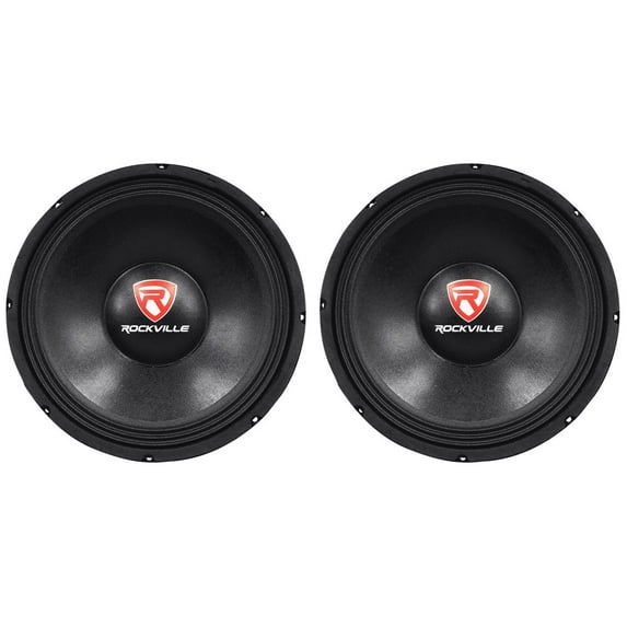 Rockville RVP12W8 1200w 12" Pro Subwoofers 8 Ohm Raw Sub Woofers 40 Oz Magnets