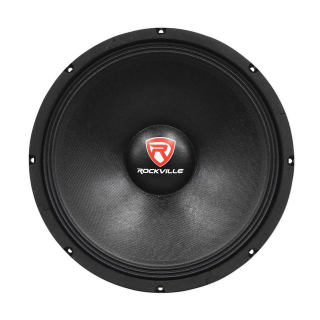Best Mid Bass Driver Car Audio Rockville RVP15W8 1000 Watt 15" Mid-Bass Driver Car Audio Speaker Mid