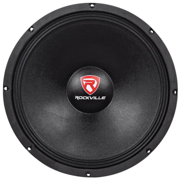 Rockville RVW1500P4 15" DJ Subwoofer, 1500W Peak, 750W RMS, 4 Ohm, 70 Oz Magnet, Kevlar Reinforced Paper Cone