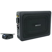 Rockville RW68CA 400w 6x8 Slim Under-Seat Active Powered Car/Truck Subwoofer Sub