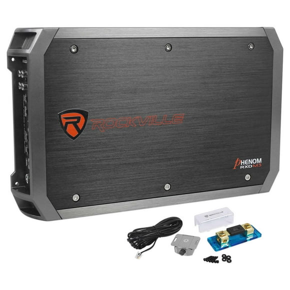 Rockville RXD-M3 4000 Watt Peak/1000w RMS Mono 1 Ohm Amplifier Car Audio Amp