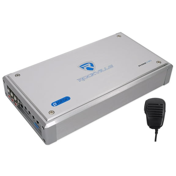 Rockville RXM-S30 Micro Marine/ATV Amplifier 2400w Max 4 Channel 4x150w RMS Dyno-Certified
