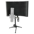 thumbnail image 1 of Rockville RockShield 1 Studio Microphone Isolation Shield w/Sound Dampening Foam, 1 of 9