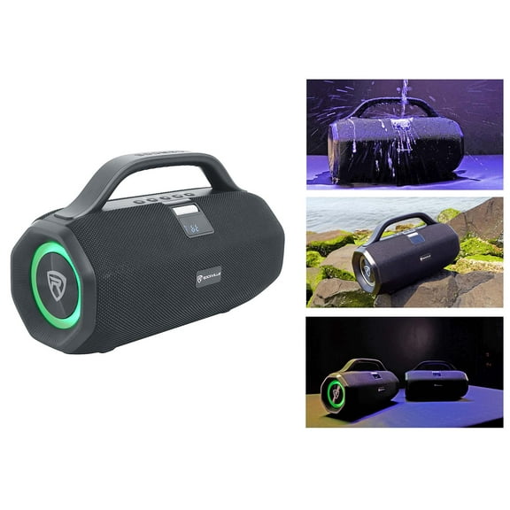 Rockville SONIC-50L Large Portable Bluetooth Party Speaker, Big Bass/LED/Mic In