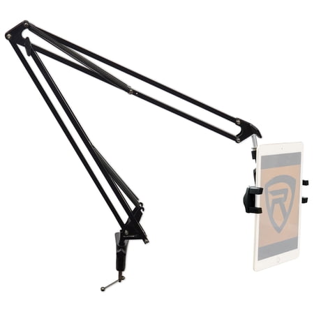 Rockville Smartphone Tablet Hands-Free Boom Arm For Zoom Live Stream Conference