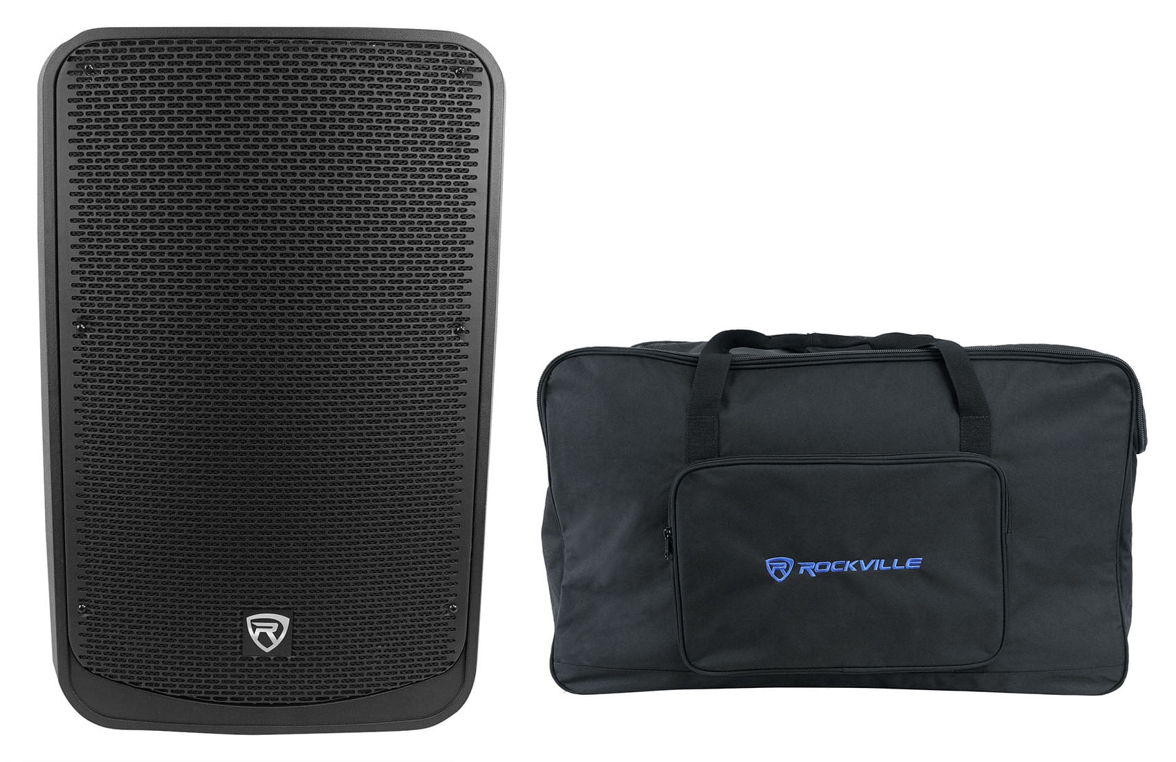 Rockville TITAN 15 15" 2000w Powered DJ PA Speaker/Bluetooth/DSP/TWS
