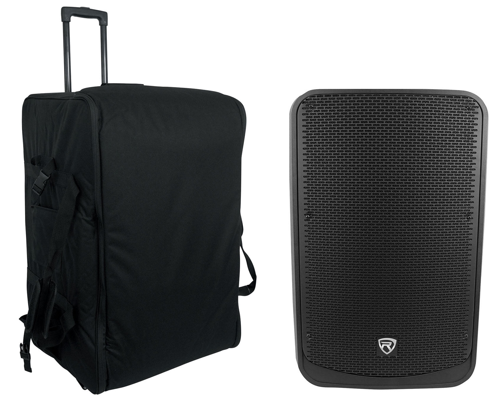 Rockville TITAN 15 15" 2000w Powered DJ PA Speaker/Bluetooth/DSP/TWS