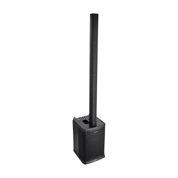 Rockville TITAN MIX12A Powered Column Array Speaker System, 3200 Watt Peak with 12" Subwoofer, 8 Channel Mixer, Bluetooth and DSP