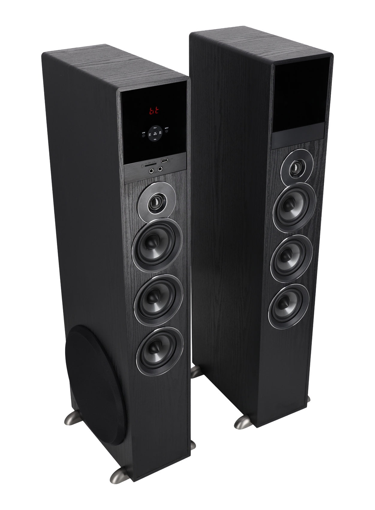 Rockville Stereo System Home Theater Tower Speakers with 10