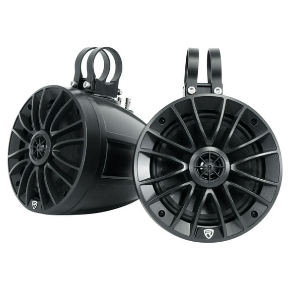 Rockville UT65B UTV/ATV 6.5" Rollbar Wakeboard Marine Speakers/Swivel Mount/IPX6