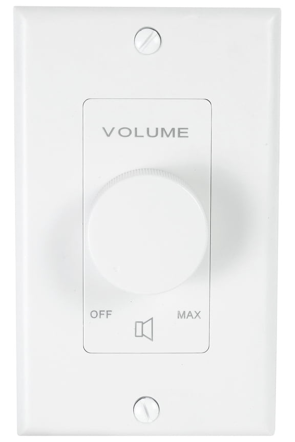 VOL850 8 Ohm 50w x2 Wall Stereo Volume Controller 12 Step Rotary Knob