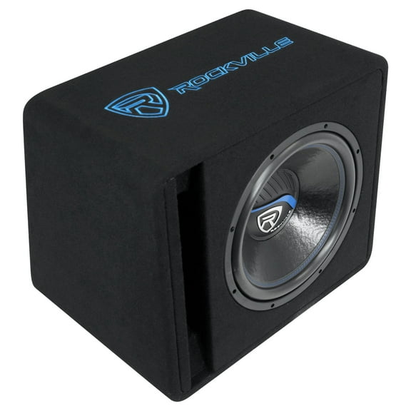 Rockville VS15K52 15" K5 2000w Car Subwoofer in Vented Sub Enclosure Box - 2 Ohm