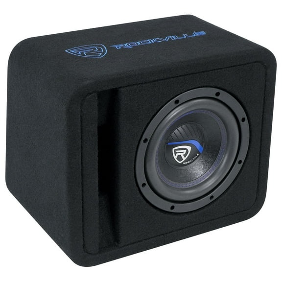Rockville VS8K52 8" K5 800w Car Subwoofer in Vented Sub Enclosure Box - 2 Ohm