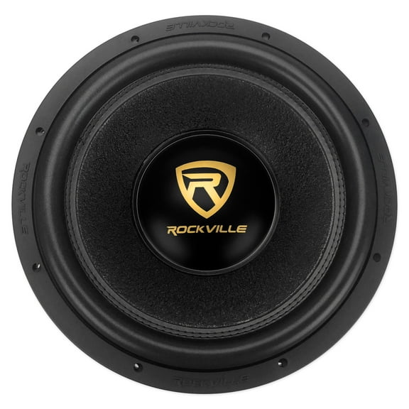 Rockville W15K9D2 15" 5000w Peak Car Audio Subwoofer Dual 2-Ohm Sub 1250w RMS CEA Rated