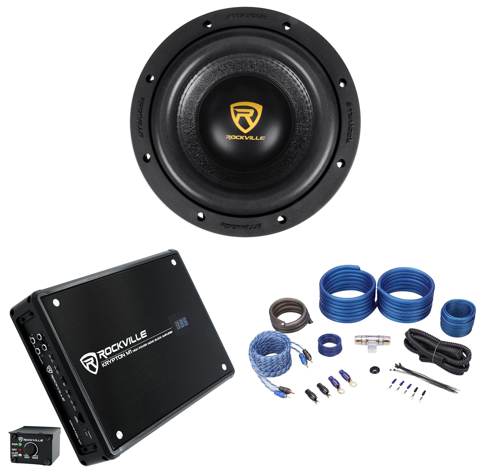 Rockville 8 Inch Subwoofer