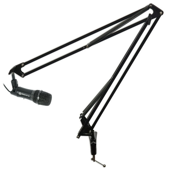 Rockville Z-STREAM USB Computer Microphone Zoom Twitch Laptop Desktop Mic+Boom