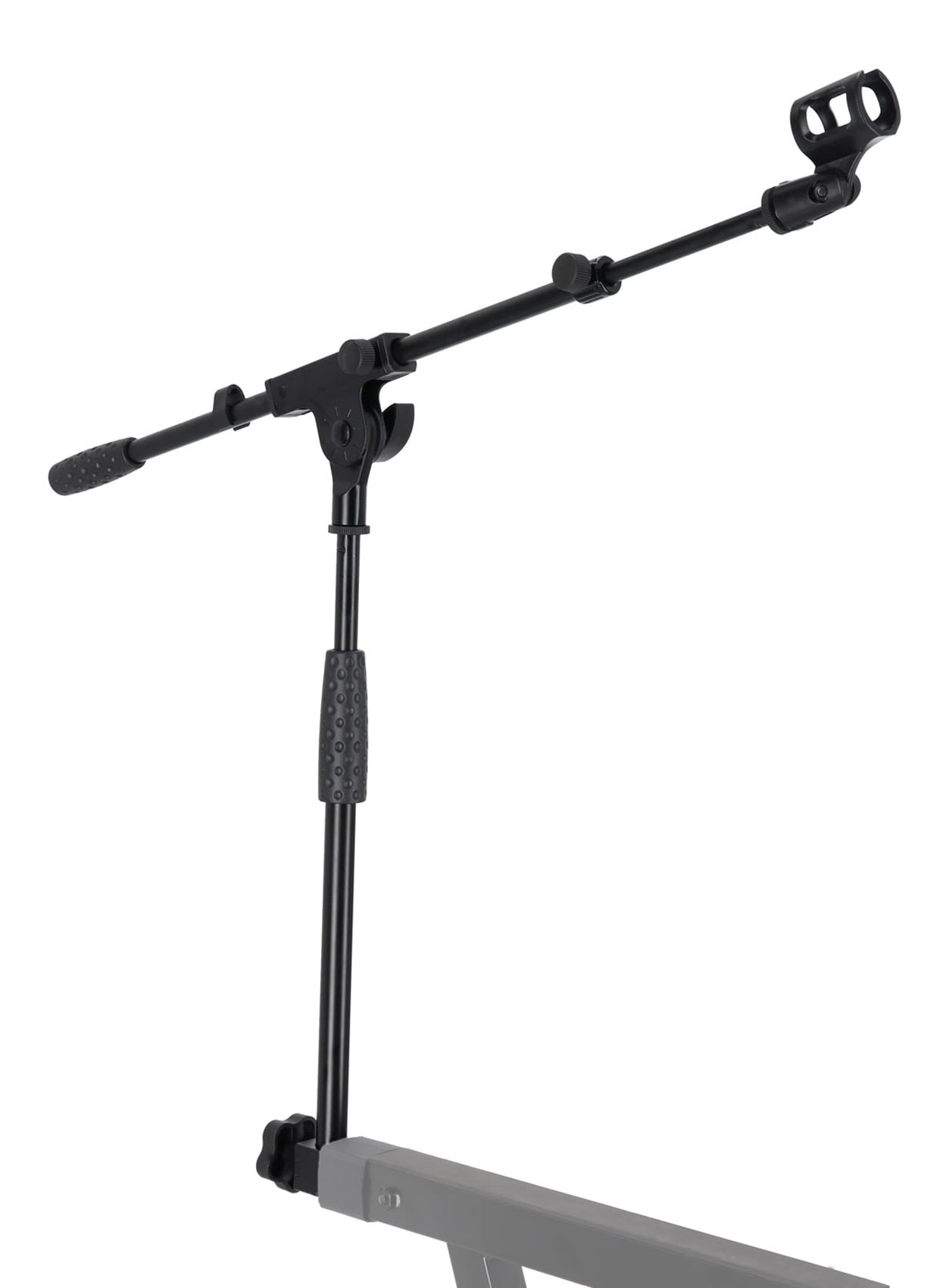 Rockville ZMS Mic Stand Attachment for Z-Stands Adjustable Boom, Height, and Angle
