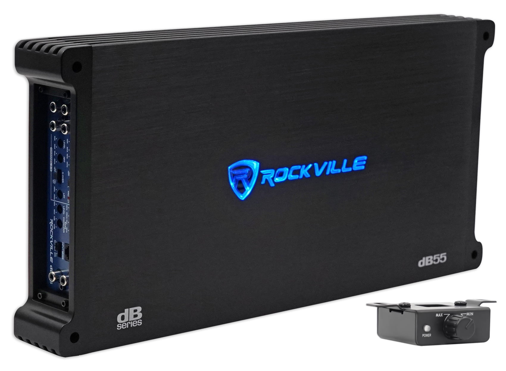 Rockville DB55 High-Speed MOSFET Power Supply Vehicle Audio Amplifier, 14.06 oz