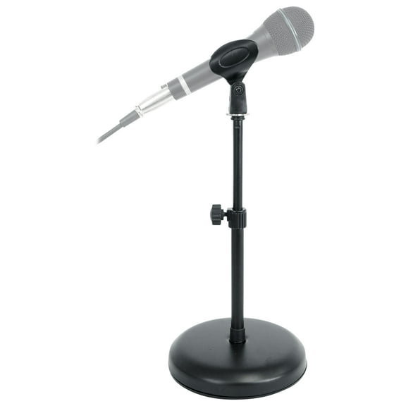 Rockville iStand 7 Desktop Dynamic Microphone Mic Stand w/Adjustable Height