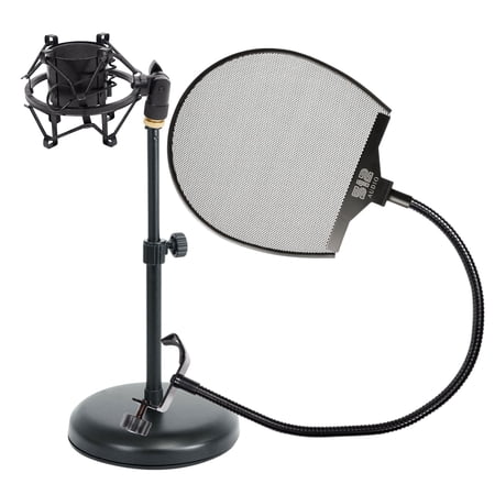 Rockville iStand 7 Interchangeable Studio Mic Stand w/iPad/iPhone/Tablet Mount