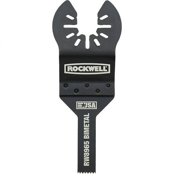 Rockwell 2801231 Bi-Metal Plunge Cut Oscillating Blade, Universal x 2.75 in. x 0.37 in. Dia.