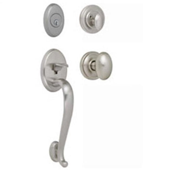 Rockwell EAGH101HHPVDUS3 Winslow Handle Set with Helmsley Knob, Brass
