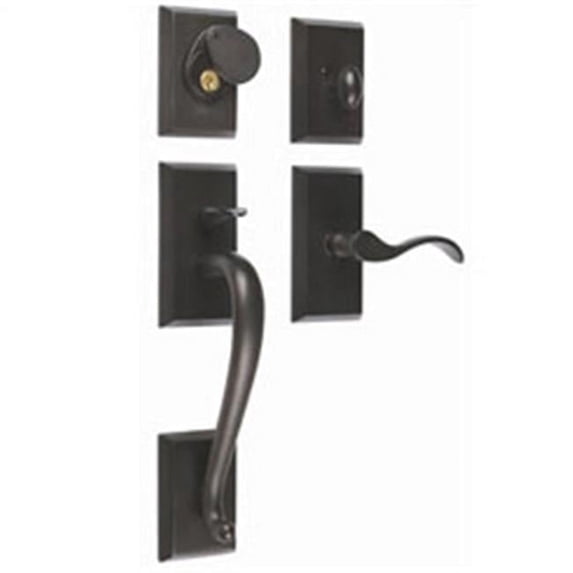 Rockwell EAGH301CL10B Savoy Handle Set with Chelsea Lever, Oil Rubbed Bronze