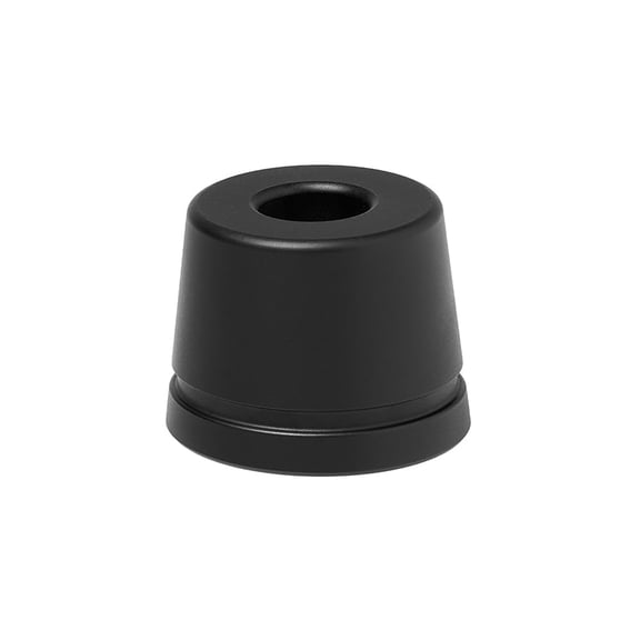 Rockwell Razors Inkwell Razor Stand, Black Stainless Steel Holder for Double Edge Safety Razor