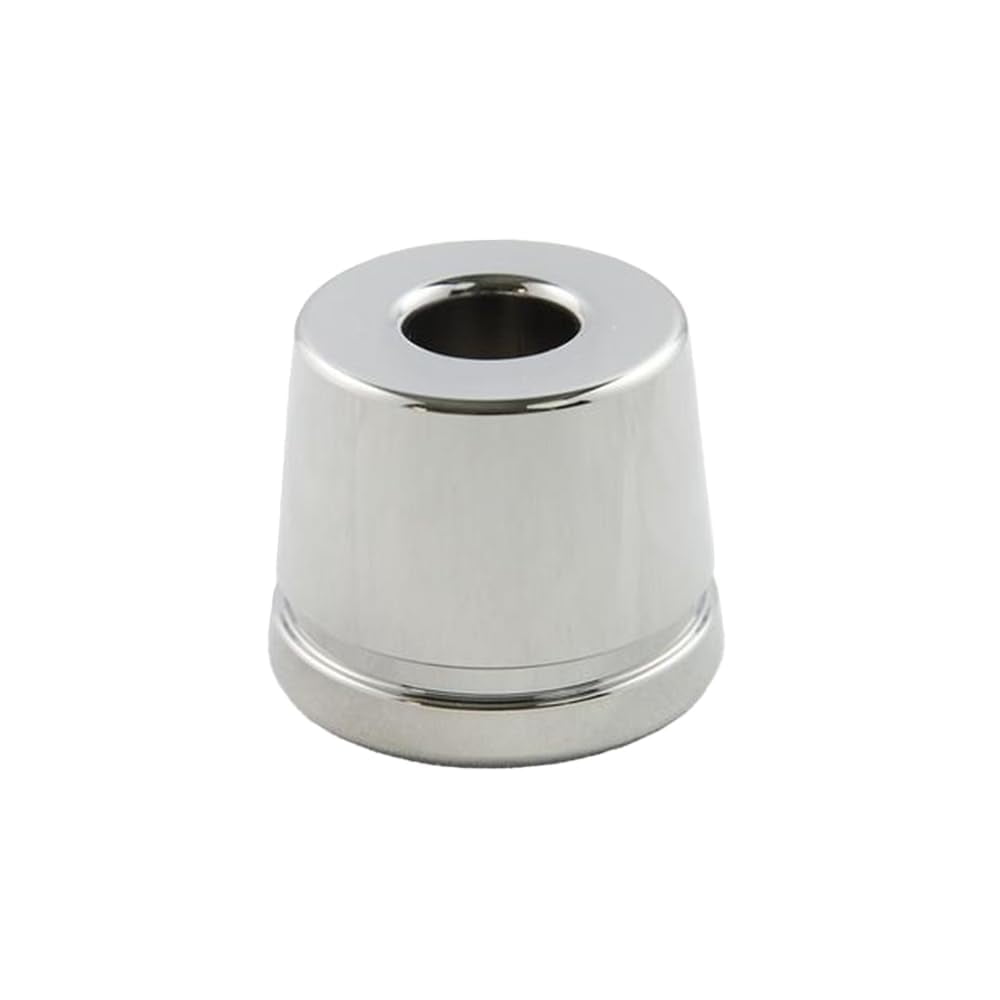 Rockwell Razors Inkwell Razor Stand, White Chrome Holder for Double Edge Safety Razor