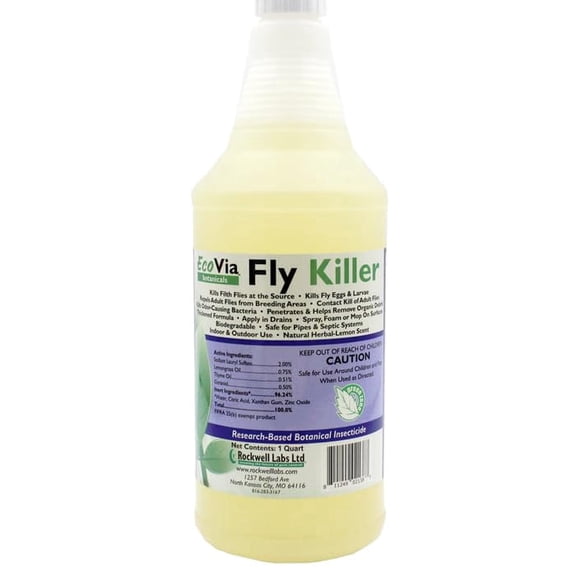 Rockwell Labs - EcoVia Fly Killer - 32oz