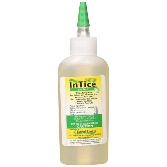 Rockwell Labs ITAB004 InTice Thiquid Ant Bait, 4 Ounce