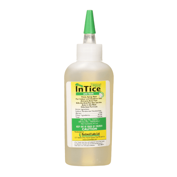 Rockwell Labs InTice Indoor Ant Bait & Killer Gel, 4 fl oz