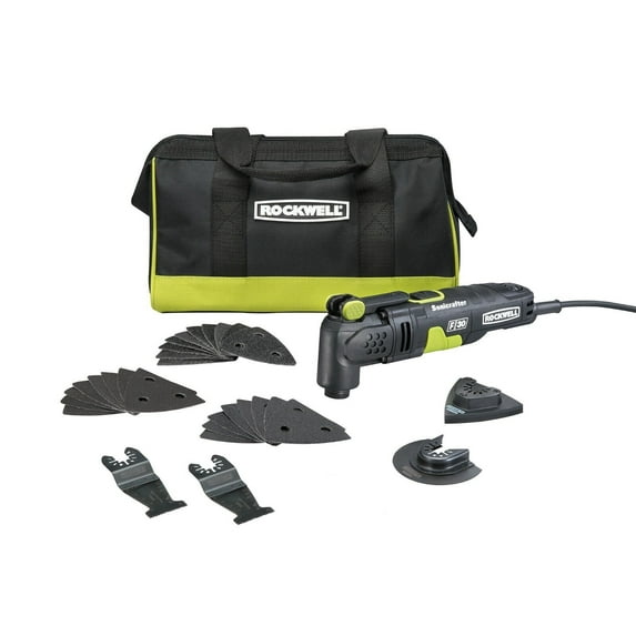 Rockwell RK5132K 3.5A Oscillating Power Tool, 32000 OPM, 32 Piece