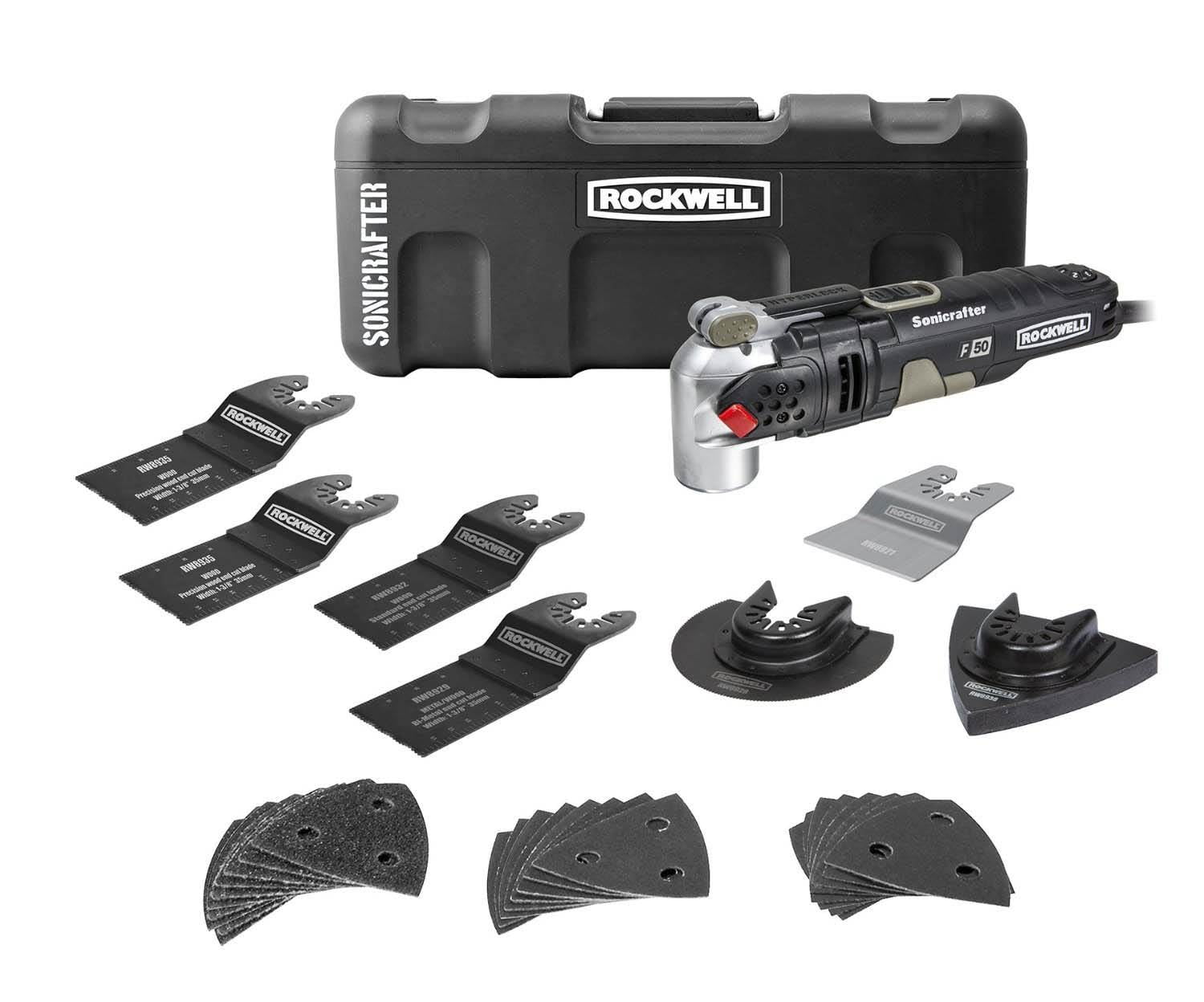 Rockwell RK5141K 4.0A Sonicrafter F50 34-Piece Kit w/Hyper Lock