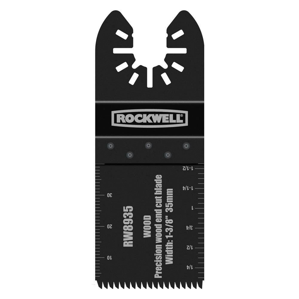 Rockwell RW8935 1-3/8-Inch Sonicrafter Oscillating Multitool Precision Wood End Cut Saw Blade with Universal Fit System Rockwell RW8935.3 1-3⁄8-Inch Sonicrafter Precision Wood End Cut