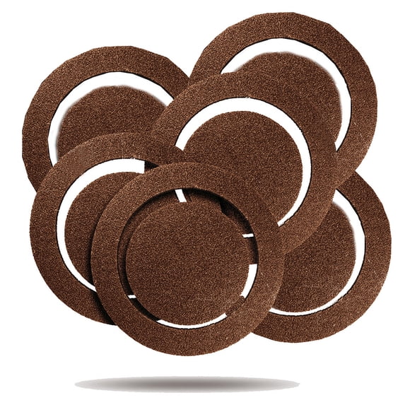 Rockwell RW9218 5-Inch 60/120/220 Sanding disc, 6 pack -2 for RK4245K, 6-Pack for RK4247K