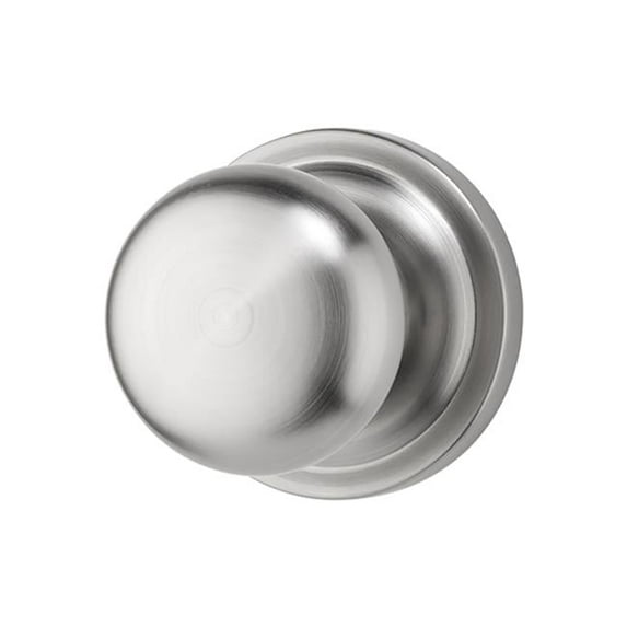 Rockwell Sandhill Half Dummy Knob, Brushed Nickel