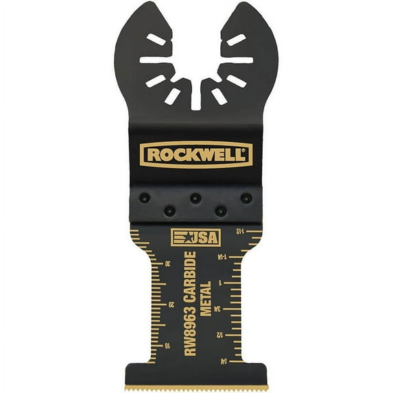 Rockwell Sonicrafter 1-3/8" EXTENDED LIFE Carbide End Cut Blade,F30,F50,F80, Osciallating Tool, Multi-Tool