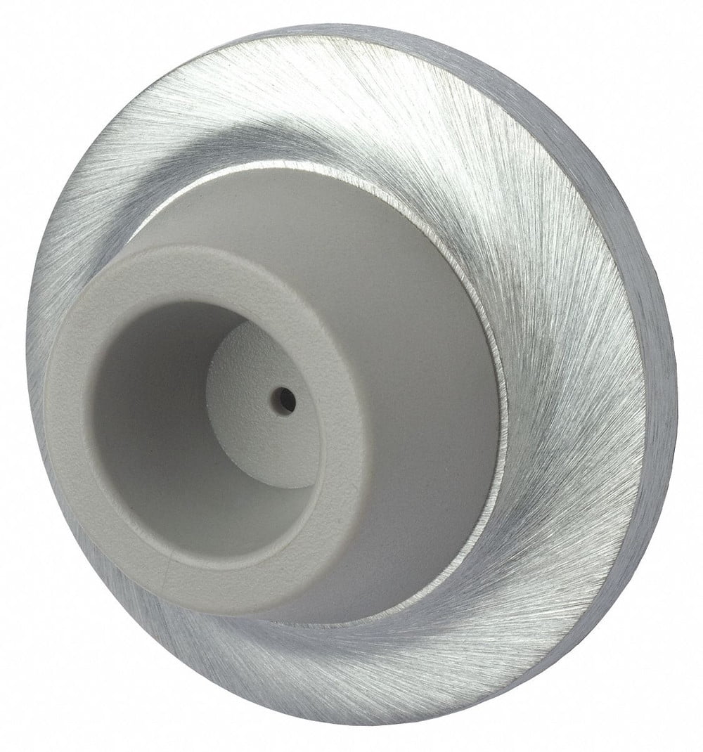 Rockwood Concave Door Stop with Bumper,Gray,1" H 404.26D 404.26D ZO-G5767399