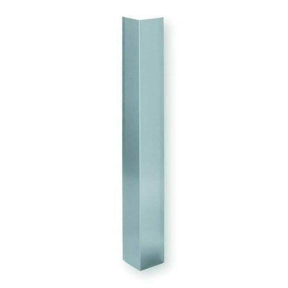 Corner Guard, Stainless Steel, Square, 1-1/2"W X 96"H